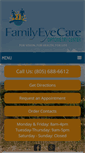 Mobile Screenshot of kingfamilyeyecenter.com